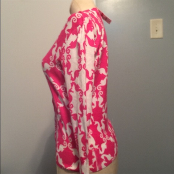 Crown & Ivy seahorse ruffle tube top & sweater - Picture 5 of 8